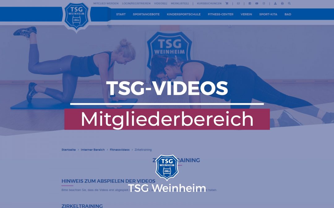 TSG-Mitgliederbereich: Wie funktioniert das eigentlich?